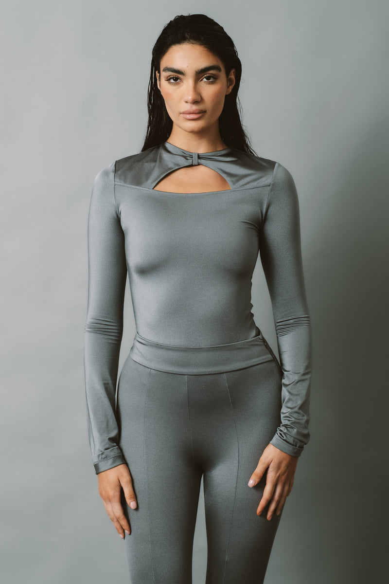 027 HIGH SHINE BODYSUIT – Kade women